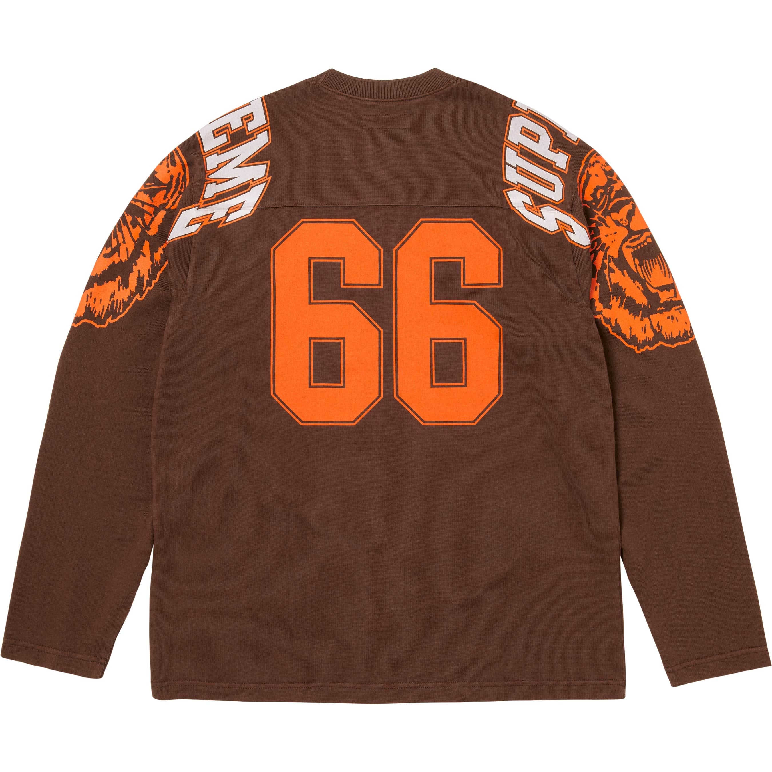 Mascot L/S Football Top view 6